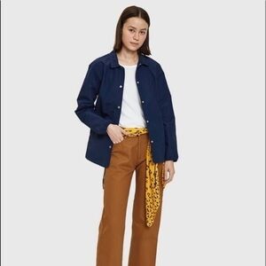 Herschel Supply Company Coach peacoat in navy, water resistant